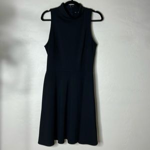 Sharagano Black Midi Dress